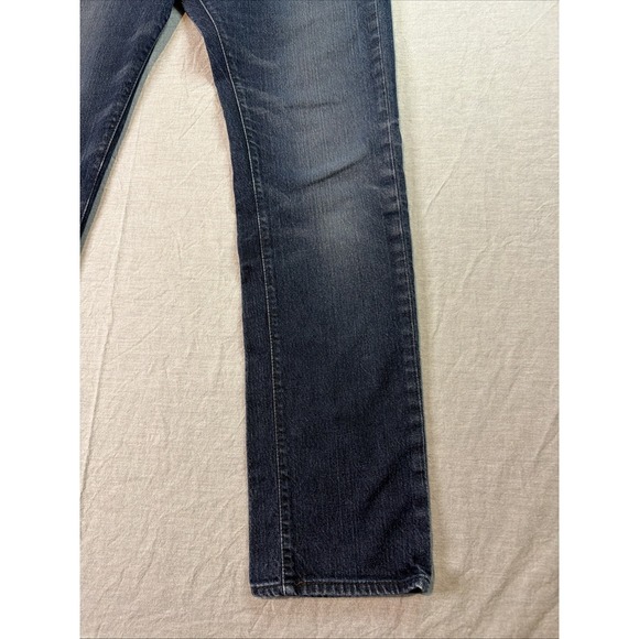 Levis Jeans Mens Size 32 x 34 Blue Denim 511 Skinny Fit Straight Leg Stretch - Picture 3 of 10